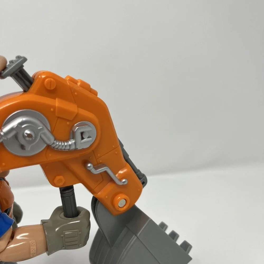 Rescue Heroes Construction Digger RIP ROCKEFELLER Action Figure TOY‎ 1998